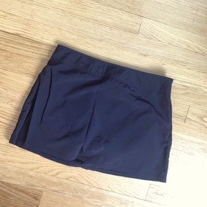Lands' End Swim Skirt - Navy Blue (sz 8)